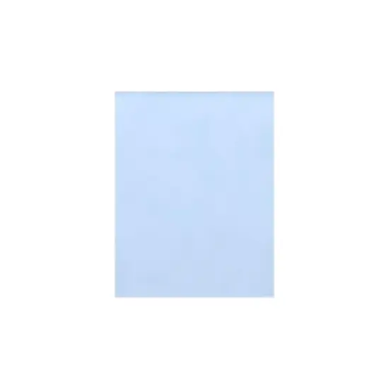 LUX 100 lb. Cardstock Paper 8.5" x 11" Baby Blue 500 Sheets/Pack (81211-C-08-500) image {1}
