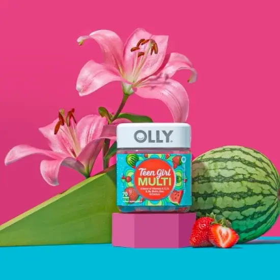OLLY Teen Girl Multivitamin Gummies image {1}
