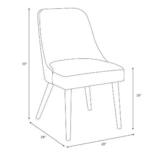 Sherrie Dining Chair in Botanical - Skyline Furniture image {6}