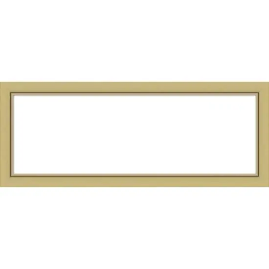 Amanti Art Landon Gold Narrow Framed Dry Erase Magnetic Board image {15}