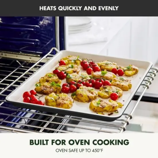 GreenPan 18"x13" Nonstick Ceramic Cookie Sheet image {6}