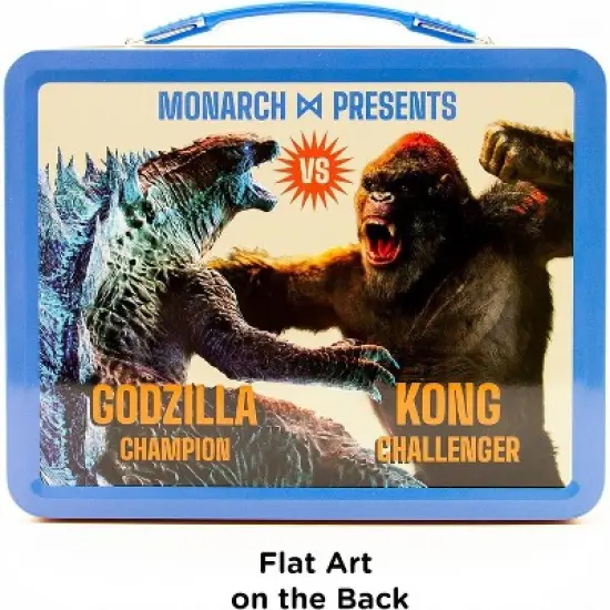 NMR Distribution Godzilla vs Kong Embossed Tin Fun Box image {2}