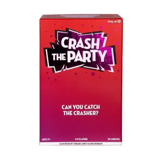 Moose Games Crash the Party Game: Social Skills Focus, 3-8 Players, 20-40 Minute Play, Includes Cards image {10}