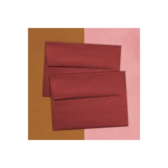 JAM Paper A7 Invitation Envelopes 5.25 x 7.25 Dark Red 31511307 image {3}