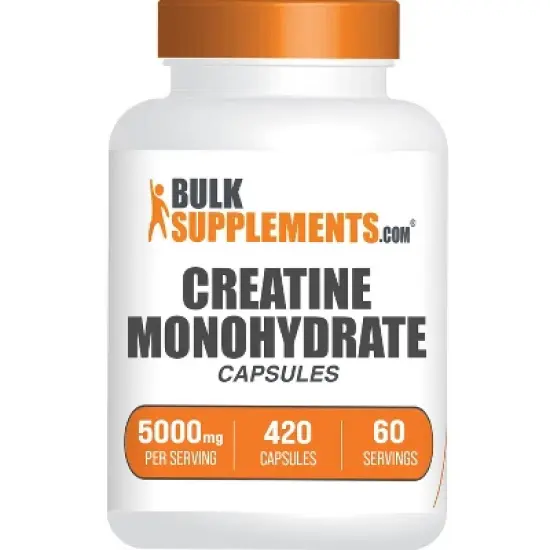 BulkSupplements Creatine Monohydrate Capsules image {5}
