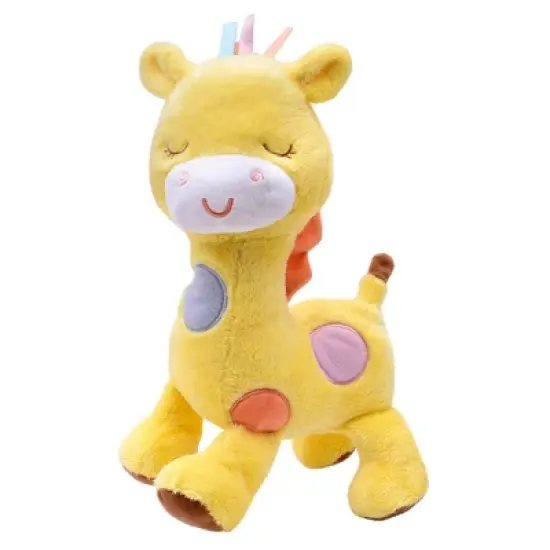 Magic Years 10" Giraffe Musical Press Light Up Crib Toy image {2}