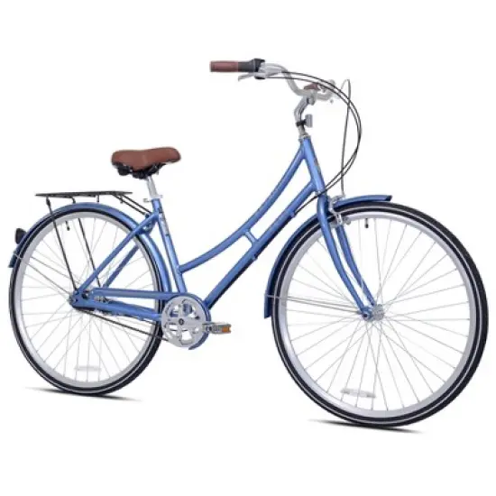Kent Retro 700C/29'' Hybrid Bike - Light Blue image {1}