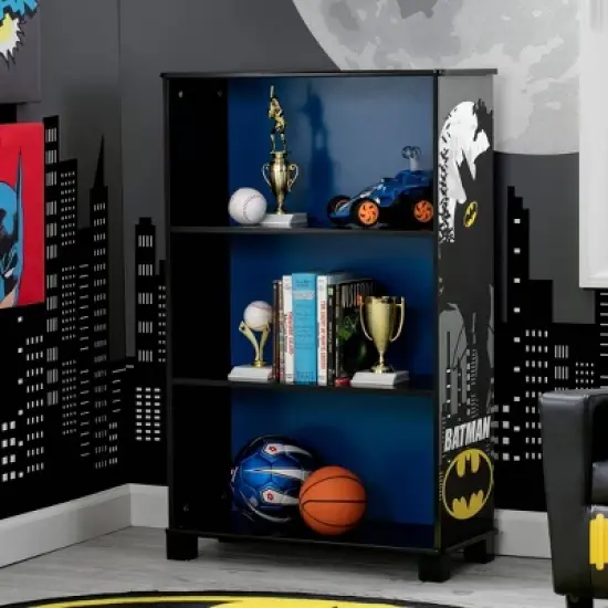 Batman 3 Tier Bookshelf - Delta Children image {1}