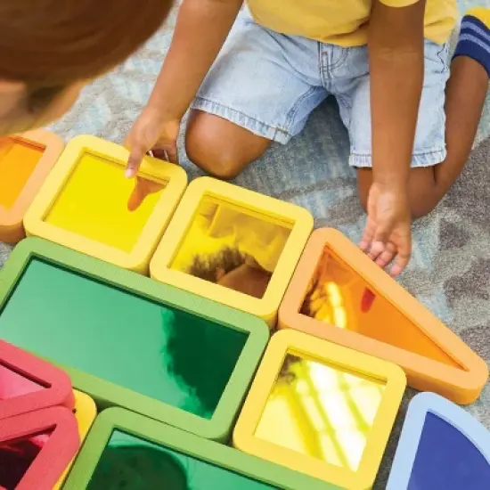 Kaplan Early Learning Mirror Foam Blocks - 12 Pieces image {5}