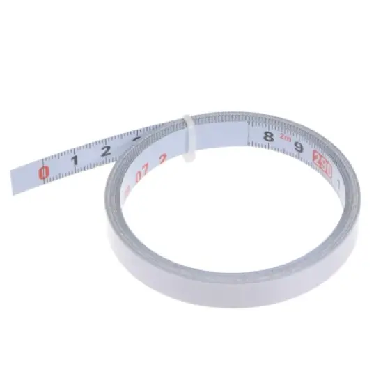Unique Bargains Steel Left to Right Read Sticky Metric Scale Tape Measure 300cm image {5}