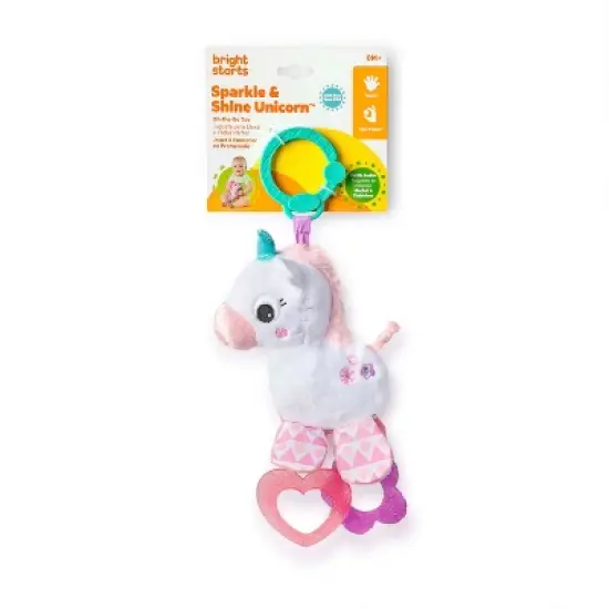 Bright Starts Sparkle & Shine Taggies Unicorn image {6}