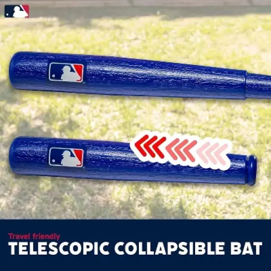 Franklin MLB Pop A Pitch Youth Baseball Batting Machine With Plastic Bat, Balls & Pitch Unit image {10}