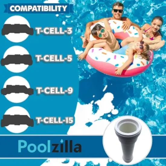 Poolzilla Bypass Dummy Cell, Compatible with Hayward T-Cell image {4}