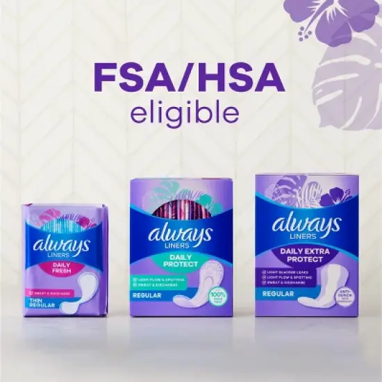 Always Daily Extra Protect with Odor Neutralization Panty Liner - Extra Long - 60ct image {9}