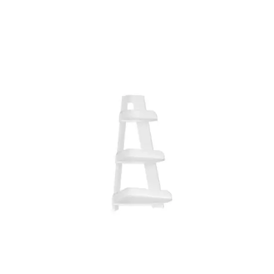 Kids' Corner Ladder Wall Shelf White - RiverRidge Home image {1}