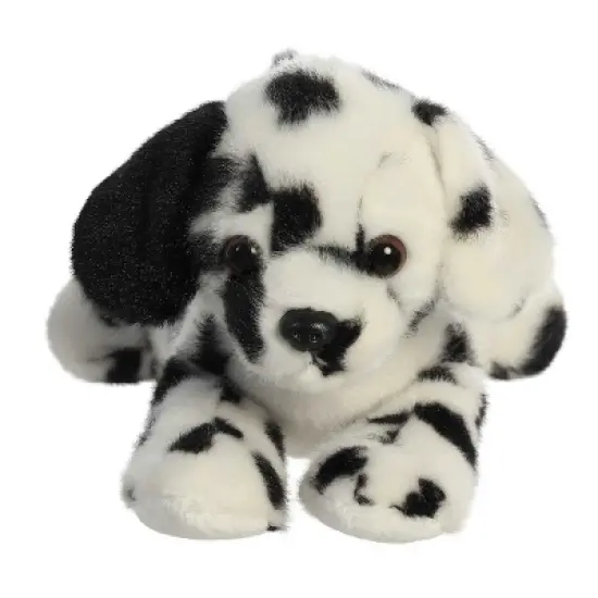 Aurora Small Dipper Dalmatian Mini Flopsie Adorable Stuffed Animal White 8" image {1}