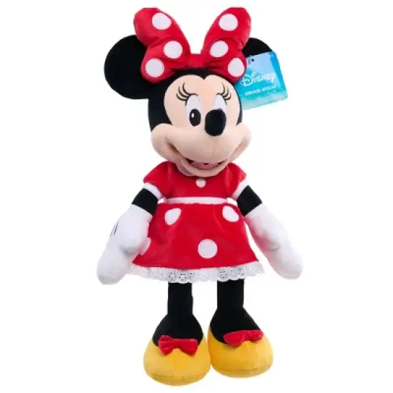 Disney Minnie Red Plush: Polyester Stuffed Mouse Character image {3}