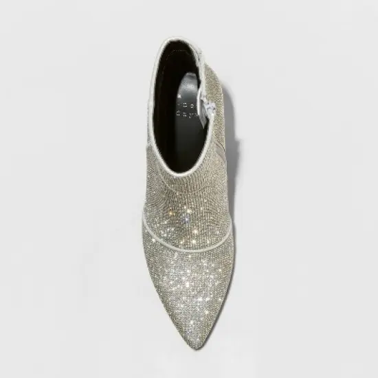 Women's Cailin Ankle Boots - A New Day&trade; Silver image {2}