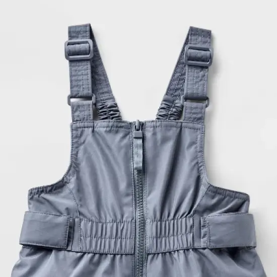 Toddler Solid Snow Bib - Cat & Jack&trade; Gray image {2}