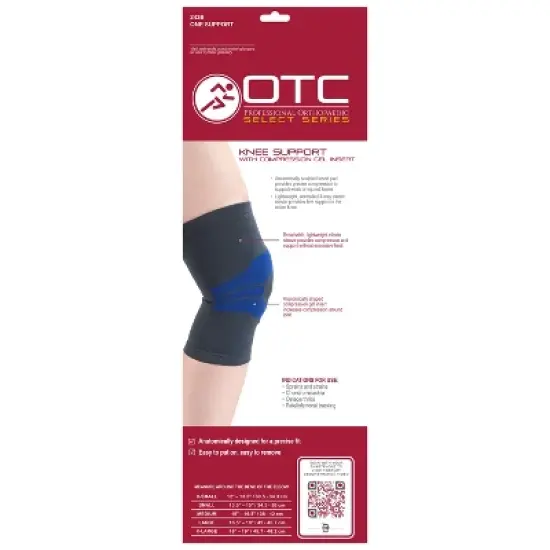 OTC Knee Brace, Compression Recovery, Gel Insert image {3}