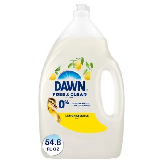Dawn Lemon Essence Free & Clear Ez Squeeze Dishwashing Liquid image {11}