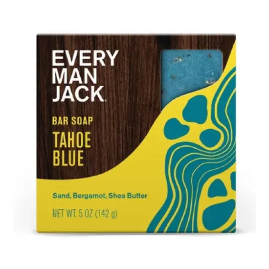 Every Man Jack Tahoe Blue Body Bar Soap - 5oz image {1}