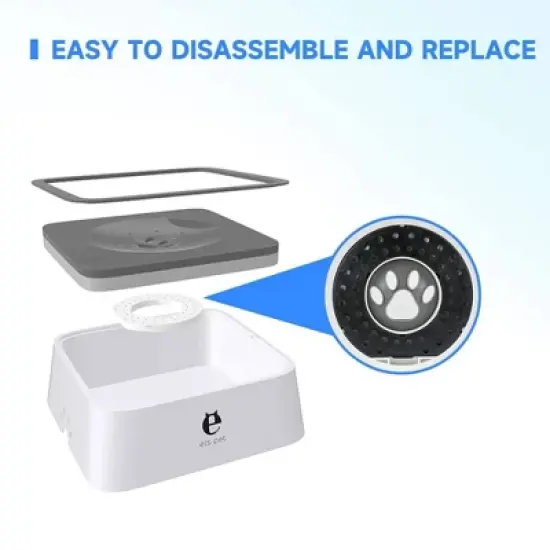 Els Pet 2L Floating Dog Bowl image {7}