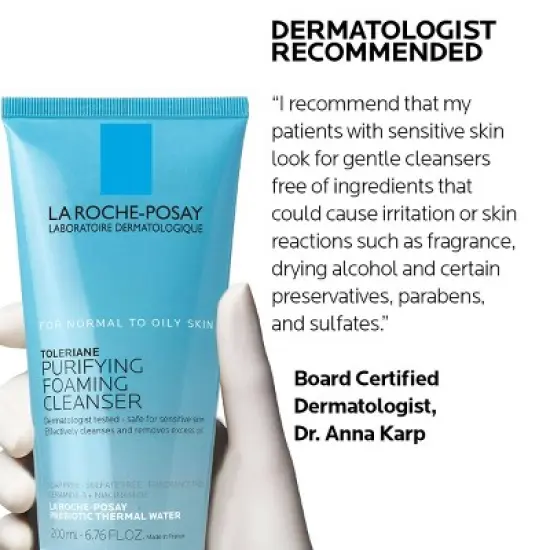 La Roche Posay Toleriane Purifying Facial Cleanser image {6}