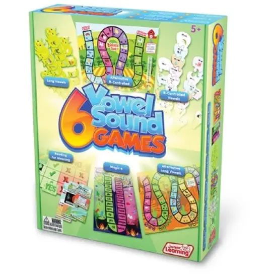 Junior Learning 6 Vowel Sound Games image {1}