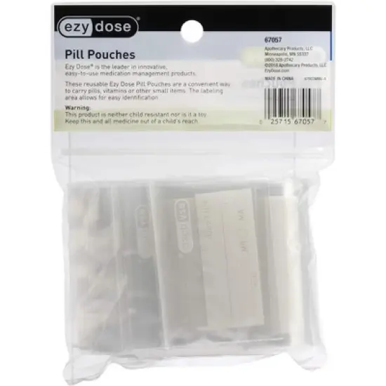 Ezy Dose Pill Pouches 100 ea image {2}