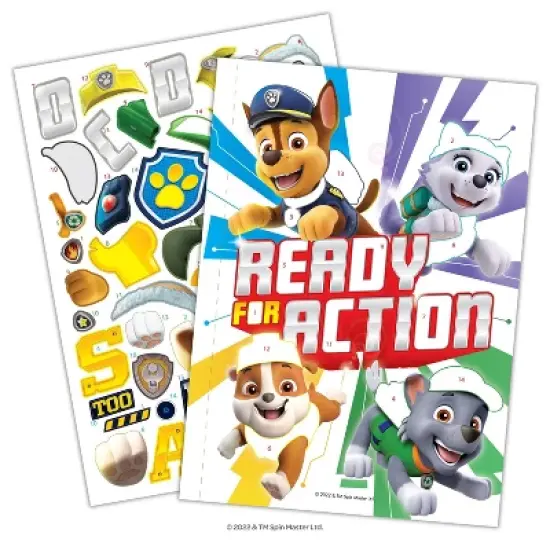 PAW Patrol Sticker - by Number Activity Book image {2}
