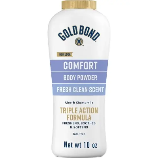 Gold Bond - Ultimate Body Powder, Comfort with Aloe & Chamomile, 10 Oz image {1}