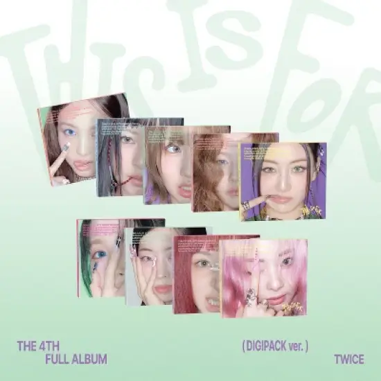 TWICE - THIS IS FOR (DIGIPACK ver.) (CD) image {2}