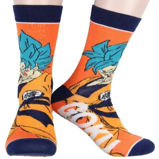 Dragon Ball Z Character Socks Goku Vegeta Frieza 5 Pack Adult Crew Socks Multicoloured image {4}