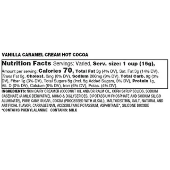 Gourmet Dutch Chocolate, Compatible 2.0 Keurig, Vanilla Caramel Cream,  40 Count image {2}