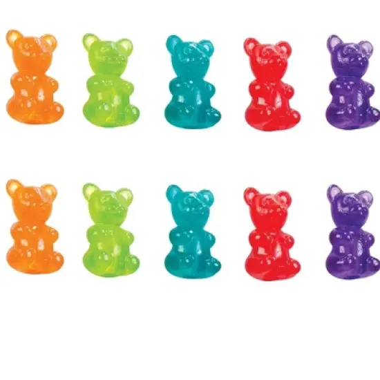 Scented Gummy Bear Pencil Top, (top only) 12X pcs image {1}
