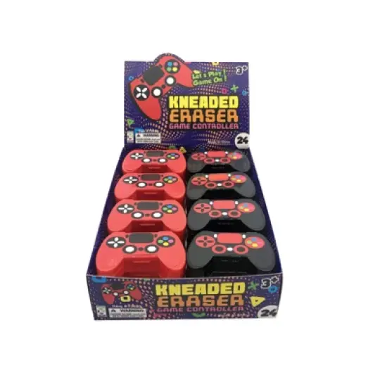 Geddes Game Controller Kneaded Eraser - 24 per display image {1}