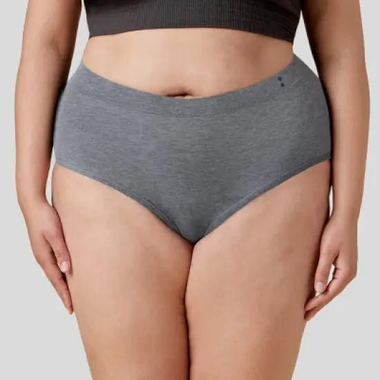 Thinx for All Women's Moderate Absorbency High-Waist Brief Period Underwear image {6}