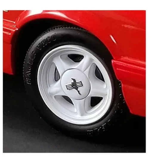 Pony Wheels and Tires Set of 4 pieces from "1992 Ford Mustang LX" 1/18 by GMP image {1}