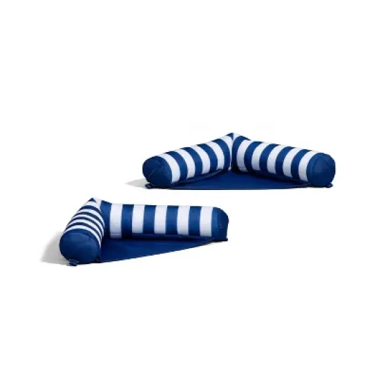 Big Joe Noodle Sling, No Inflation Needed Pool Seat with Armrests, Quick Draining Fabric image {6}