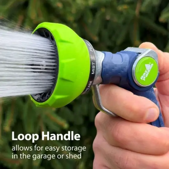 Ray Padula Metal Thumb Control 8-Pat Nozzle with Loop: EZGrip, Leakproof & Weatherproof image {6}