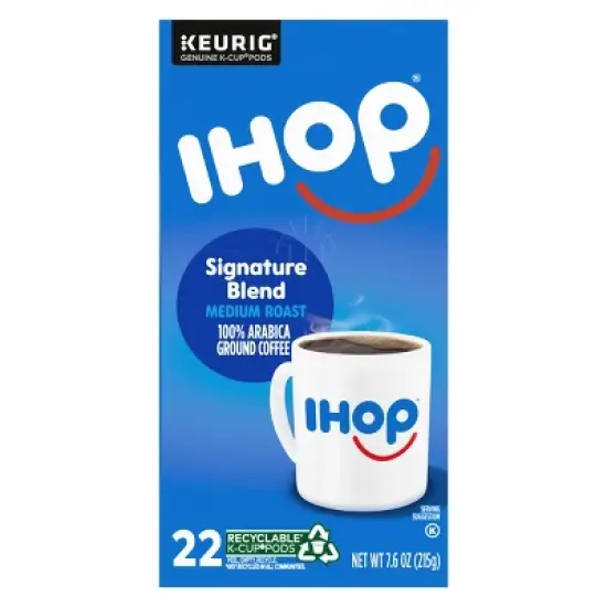 IHOP Signature Blend Medium Roast Coffee Pods - 22ct image {6}