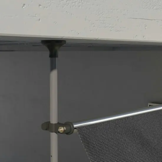 Resenkos Patio Awning, Outdoor Sun Shade Shelter Cover Awnings,10' x 4' Manual Retractable Awning, Non-Screw Patio Awning, UV Resistant, image {7}