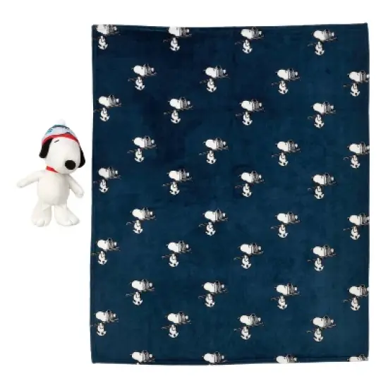 Peanuts Pillow and Throw Blanket image {4}