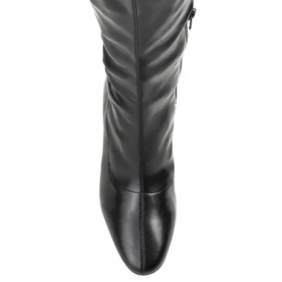 Journee Collection Womens Melika Tru Comfort Foam Extra Wide Calf Block Heel Over The Knee Boots image {3}