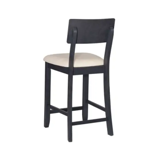 24" Jordan Counter Height Barstool - Linon image {4}