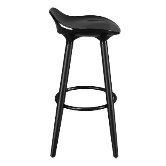 Caroline Bar Stool Noir Black - Adore Decor image {2}