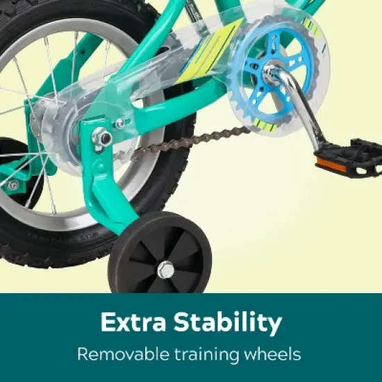 Pacific Unisex Unity 12" Kids' Bike - Teal Blue image {8}