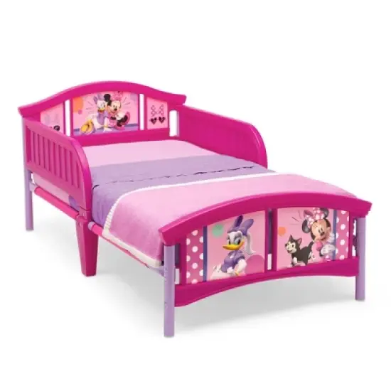 Delta Children Disney Minnie Mouse Plastic Toddler Bed image {4}