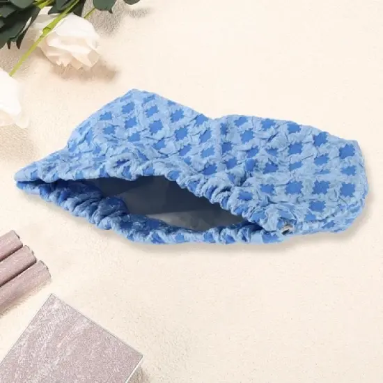 Unique Bargains Women's Embroidery Snap Closure Makeup Bag 1 Pc image {1}